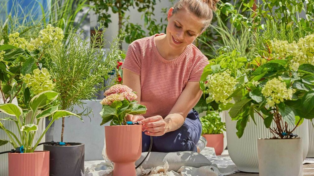 Raus in den Garten