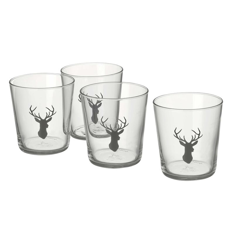 Die Chalet-Kollektion ist ausschliesslich bei IKEA Schweiz erhältlich. Zu den Gläsern gesellen sich Schüsseln und Teller. www.ikea.com
